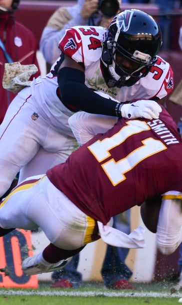 Flags, injuries, bad 'D' hurt Skins in 38-14 loss to Falcons